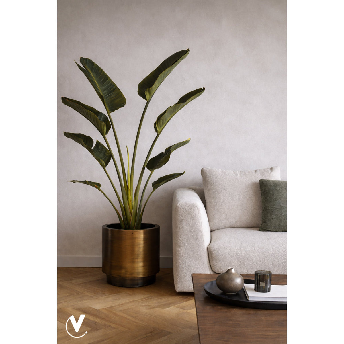Plantenpot - Uyuni aged brass