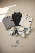 LewyLou NO4 Polo taupe