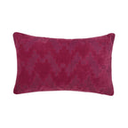 Twisted Brooklyn kussen magenta 30x50cm