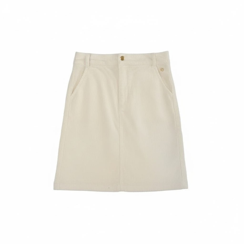 Funkle Girls Rib rok beige