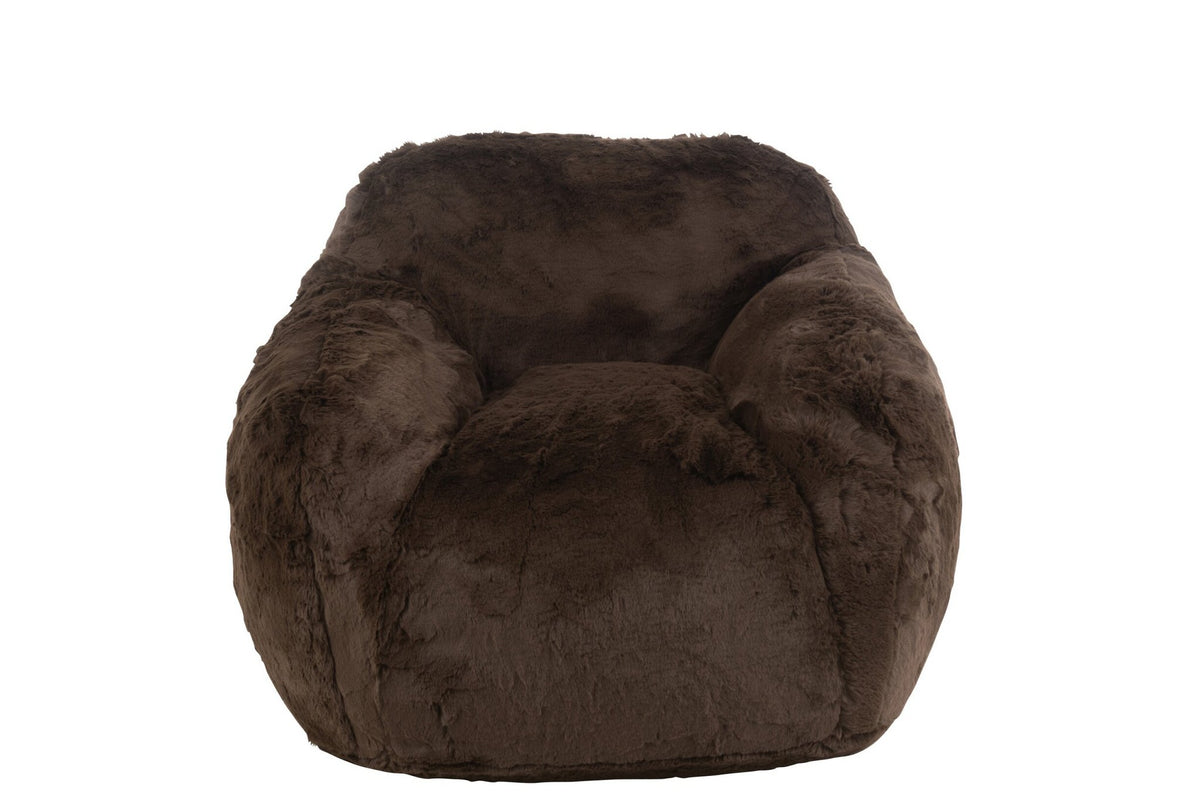 J-Line Bank Cutie Polyester Bruin Klein