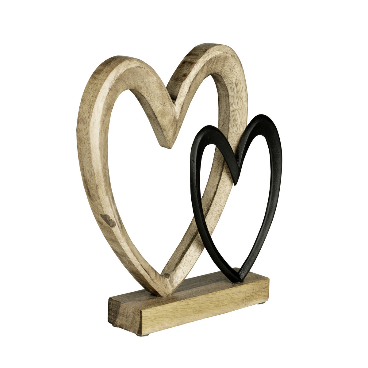 Ornament Tomamae Zwart 25x5x27cm