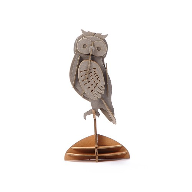 Papiermodel Uil