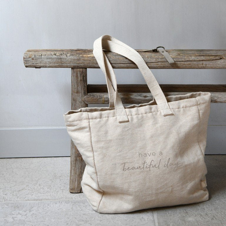 Leeff Tote Bag Tooske - Have a beautiful day