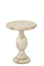 J-Line Bijzettafel voor buiten - magnesium - ecru/beige