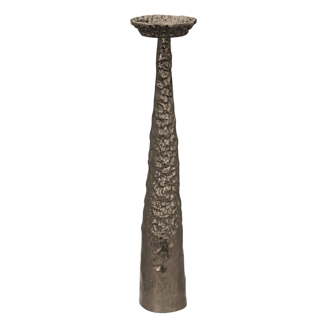 Candlestick Butuan Gold 13x61 cm