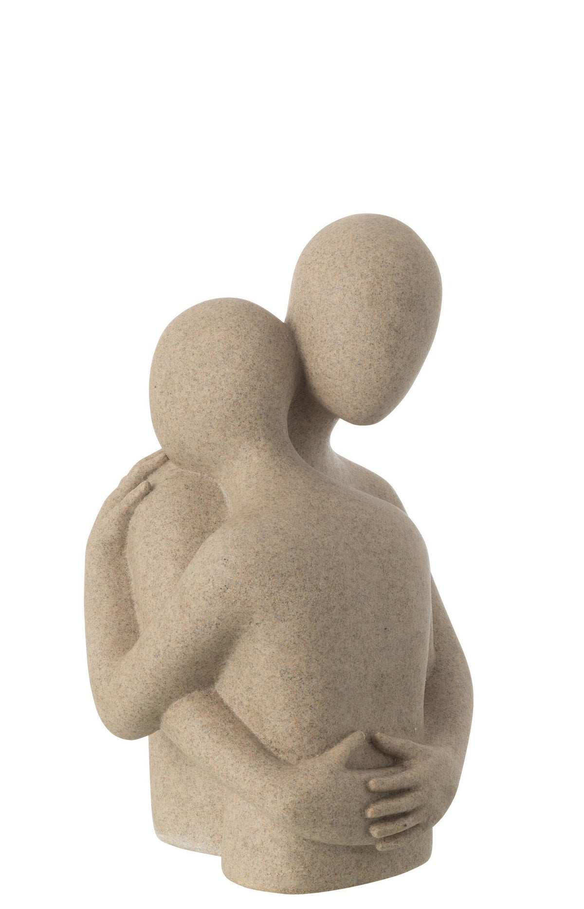 J-Line Buste Koppel Knuffel Resin Beige