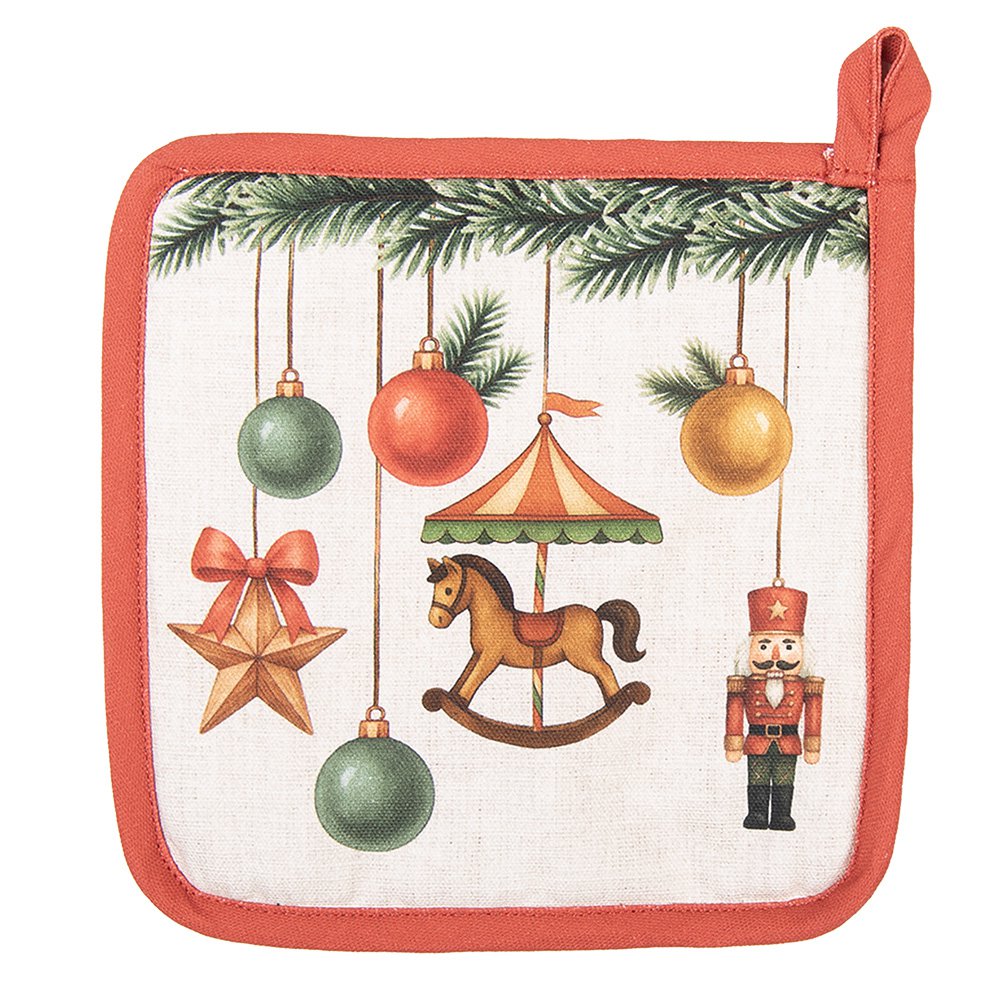 Pannenlap 20x20 cm Beige Katoen