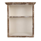 Wandkast 36x15x43 cm Bruin Hout