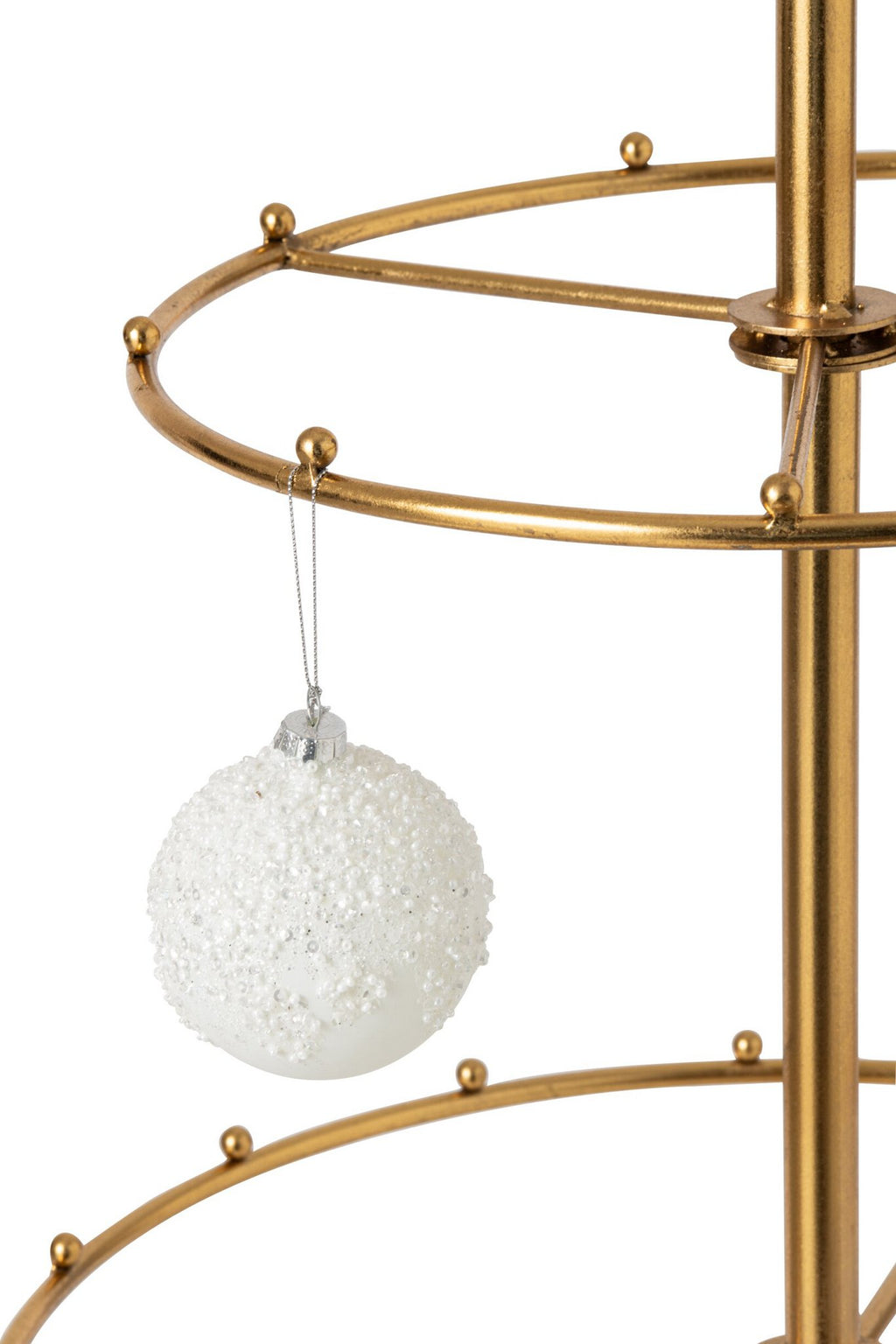 J-Line Kerstboom - ijzer - goud