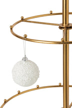 J-Line Kerstboom - ijzer - goud