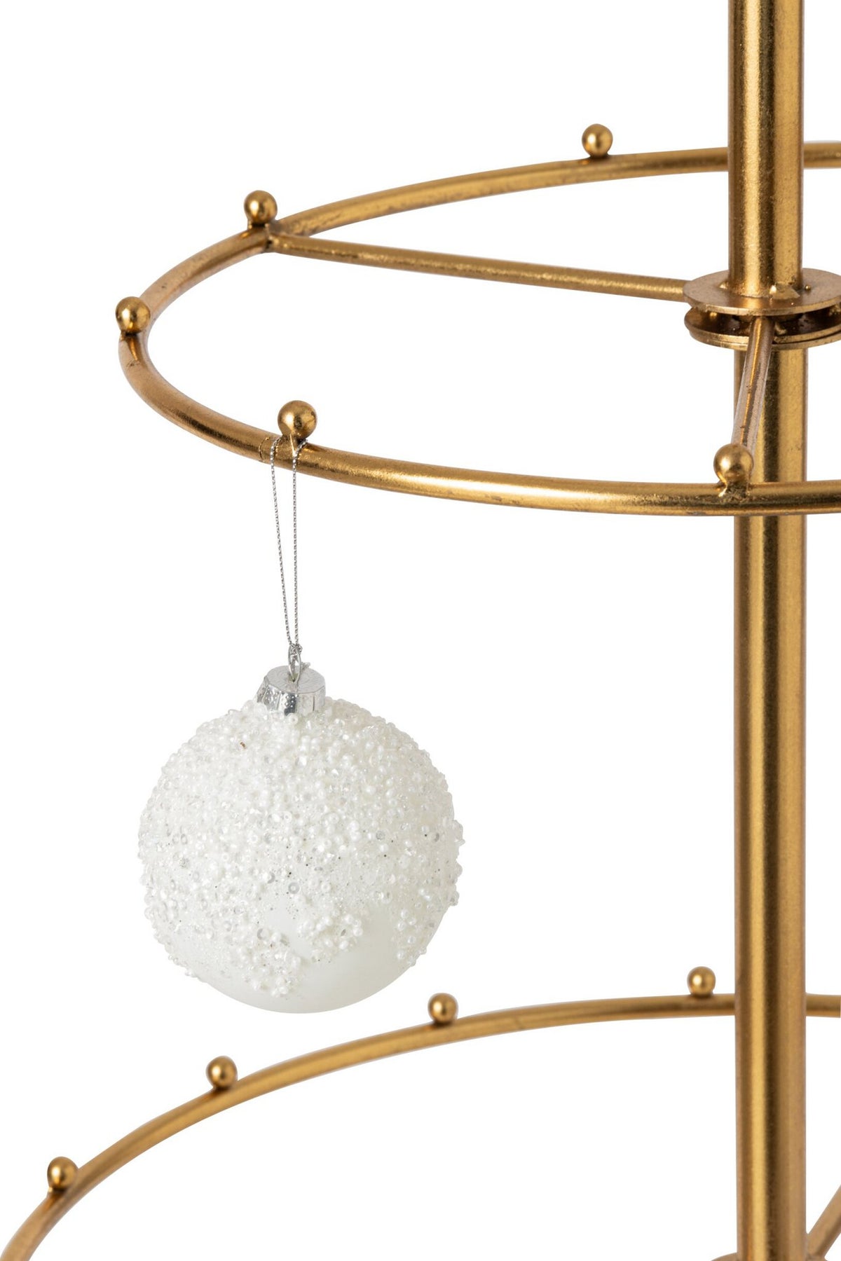 J-Line Kerstboom - ijzer - goud