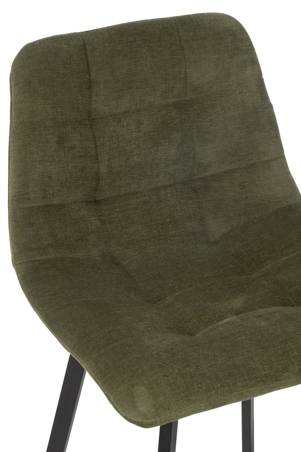J-Line Barstoel Kent Metaal/Polyester Groen