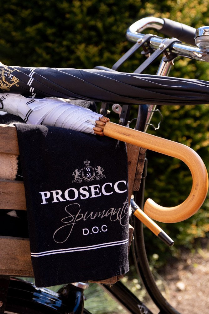 Theedoek wijn prosecco 50x70cm