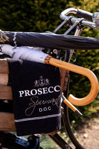 Theedoek wijn prosecco 50x70cm
