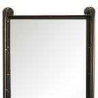 Spiegel 48x124 cm Zwart Hout Grote Spiegel