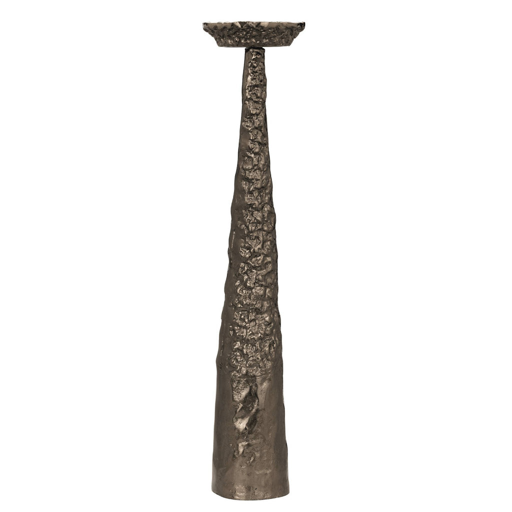 Candlestick Butuan Gold 13x61 cm