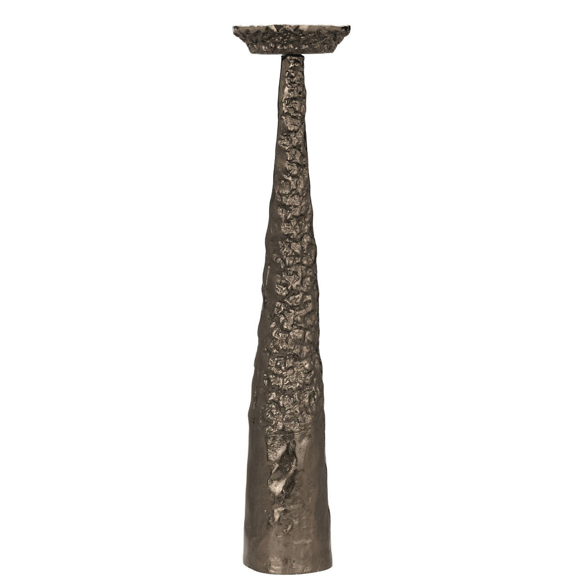 Candlestick Butuan Gold 13x61 cm