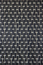 Vliegengordijn Verspringend zwart 100x232 cm