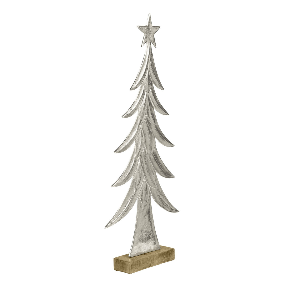 Ornament Baliguian Nikkel 36x8x84 cm
