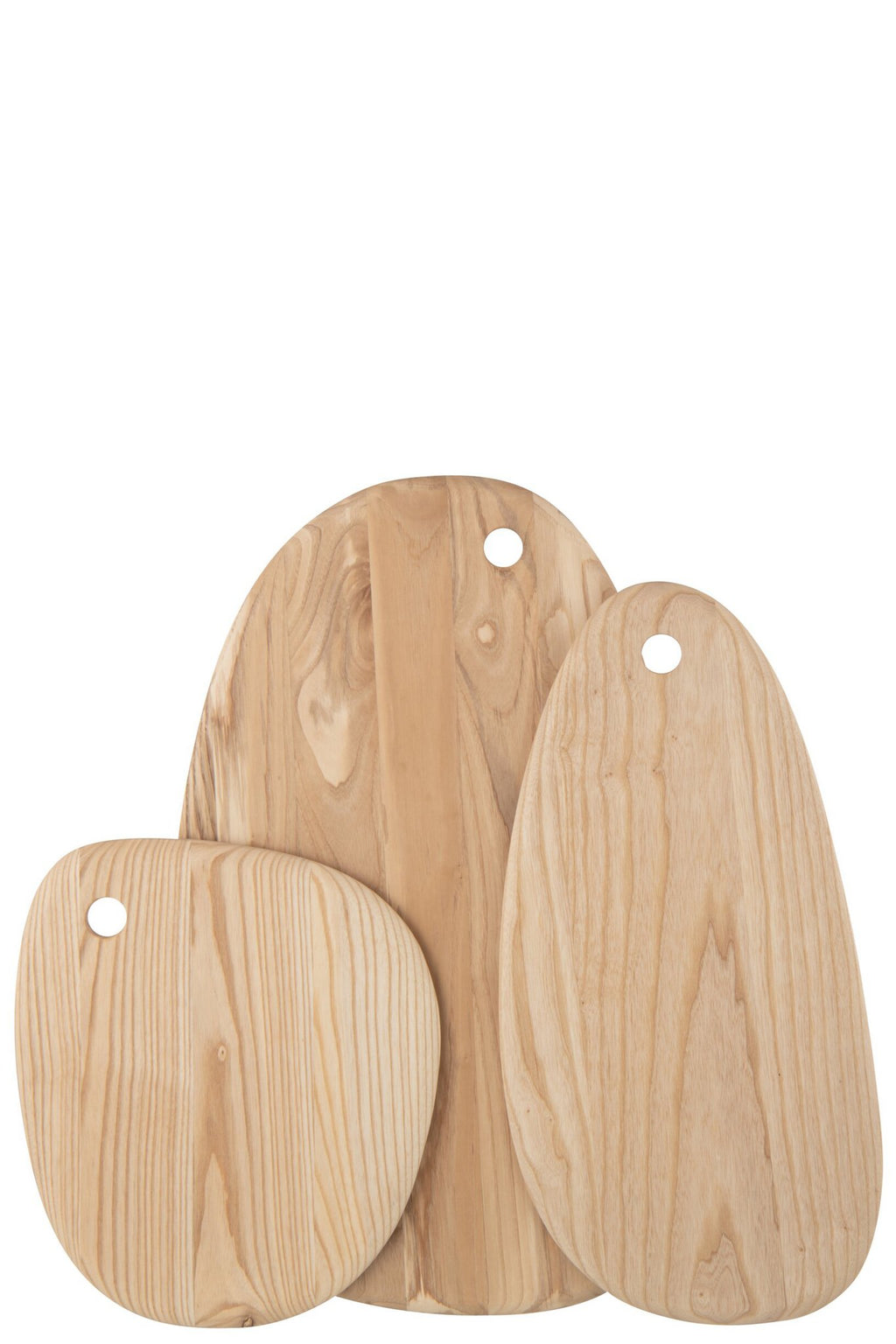 J-Line snijplank Sol - hout - naturel - large