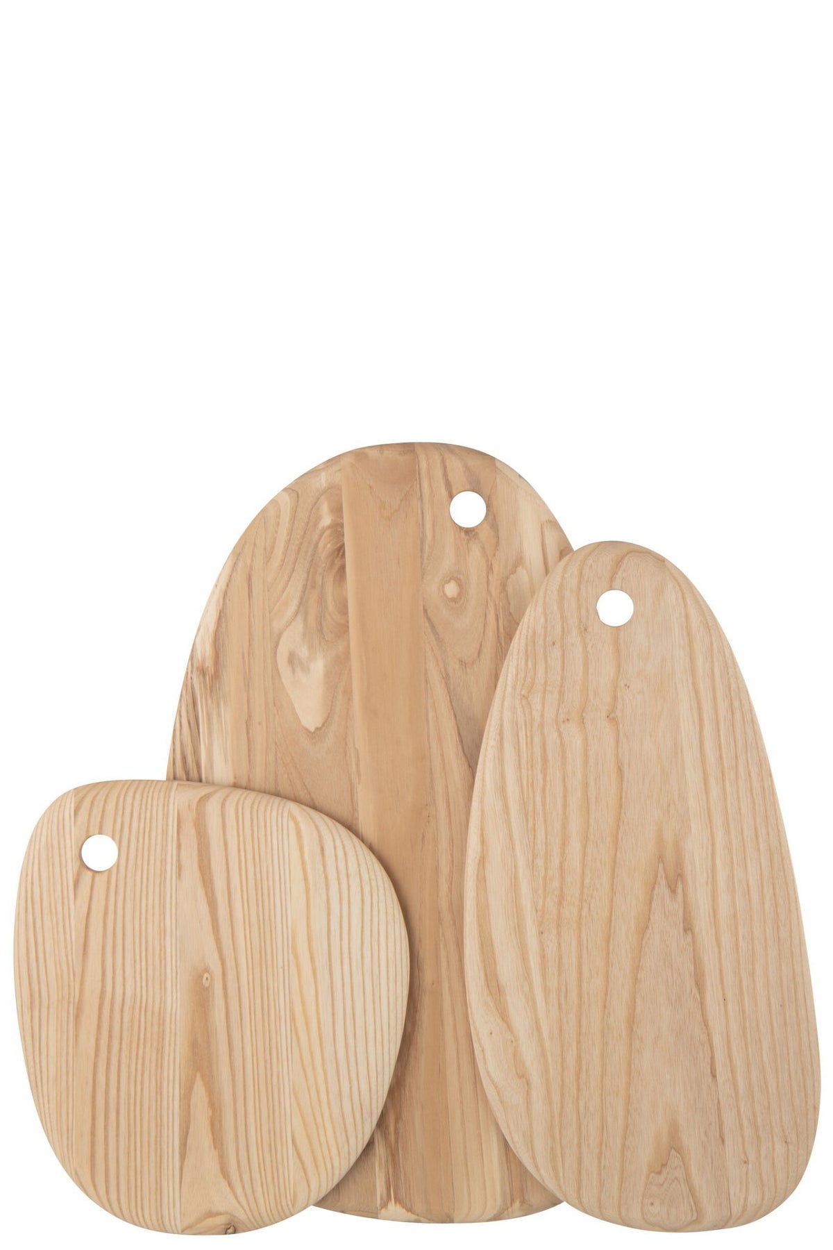 J-Line snijplank Sol - hout - naturel - large