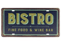 Bistro Retro Wandbord 15x30