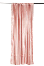 J-Line gordijn Omkeerbaar Sequin - textiel - roze/champagne