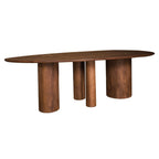 Eettafel Amir 240 x 120 cm - Mangohout Nature Smooth