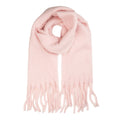 Wintersjaal Dames 40x190 cm Roze Textiel