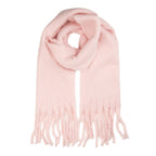 Wintersjaal Dames 40x190 cm Roze Textiel