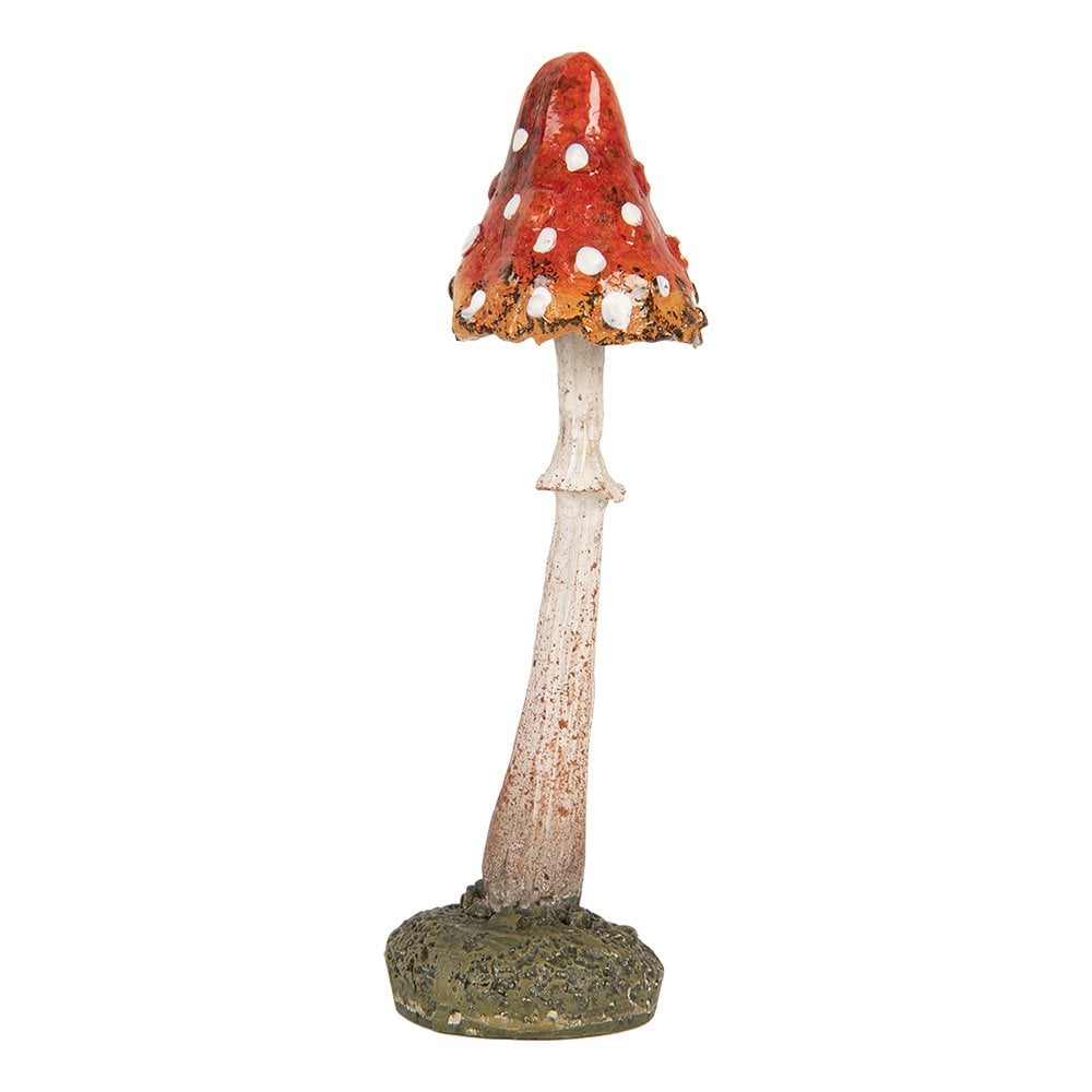 Decoratie paddenstoel 4x4x12 cm
