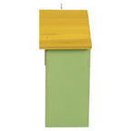 Vogelhuis 15x10x22 cm Groen Hout