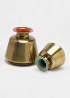 Emaille potten - set van 2