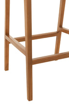 J-Line barstoel Emma - hout - bruin