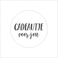 Cadeautje voor jou - wensetiket