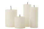 J-Line buitenkaars Pilaar Paraffine - wit - extra large - 50U