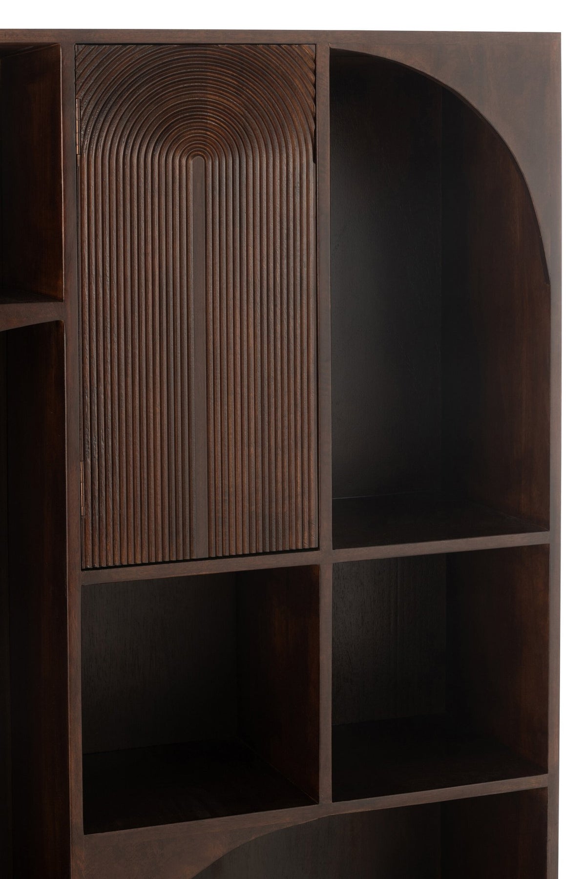 J-Line Rek Mode Mango Hout/Mdf Bruin