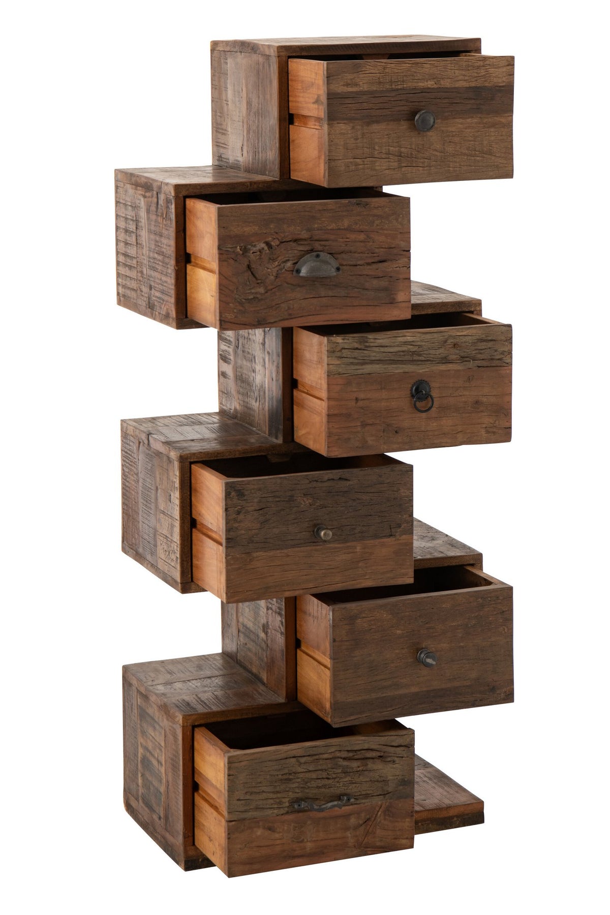 J-Line ladekast Toro - gerecycleerd hout - naturel
