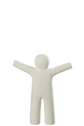 J-Line figuur P'tit Maurice - polyresine - wit - small - H 31 cm