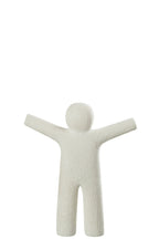 J-Line figuur P'tit Maurice - polyresine - wit - small - H 31 cm