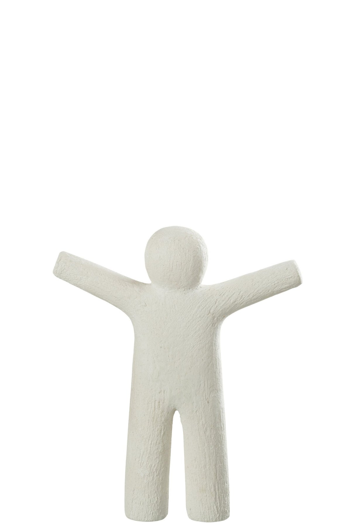 J-Line figuur P'tit Maurice - polyresine - wit - small - H 31 cm