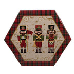 Kerstbal Set van 14 8x8x8 cm Beige Kunststof