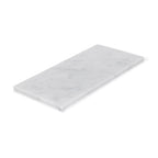 Marmer dienblad rechthoek M wit 15x30cm