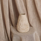 Vaas 14,5xH22cm beige Cave