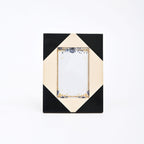 Geometrische harsfotolijst - Modern zwart-wit decor