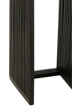 J-Line bijzettafel Kubus - hout - zwart - set van 2