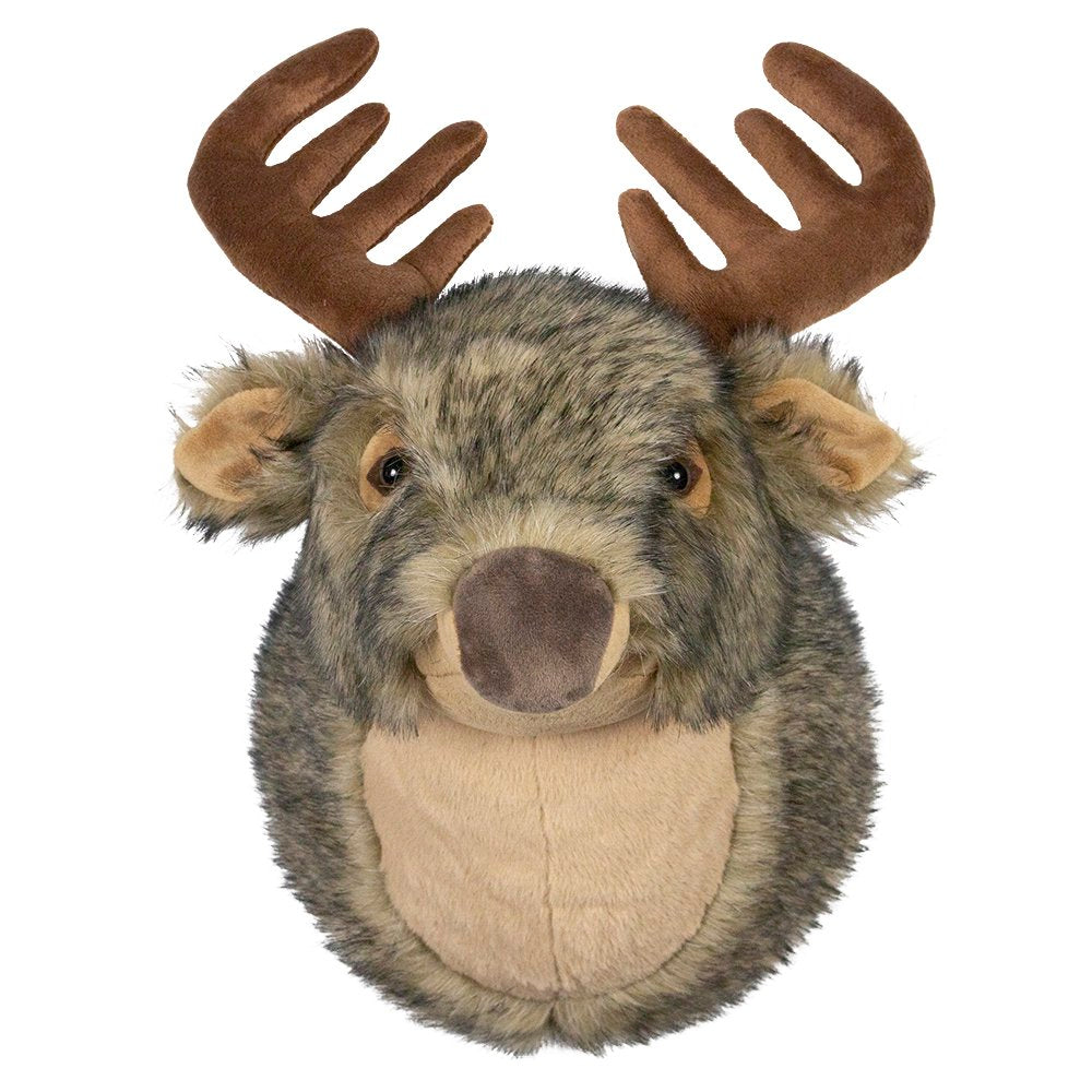 Knuffel hert wandkop 30cm