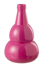 J-Line vaas Cocoon - glas - rose - 45 cm hoog