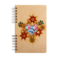 Duurzaam Houten Notitieboek – Komoni – Heartfelt/Hart – Gerecycled papier